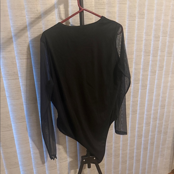 Fashion Nova Black and Red Bodysuit - Picture 4 of 4